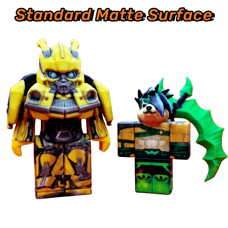 Custom Roblox Avatar Figure - 2/3/4 Inches Normal/Smooth Surface R6/R15 To Choose Global Free Shipping